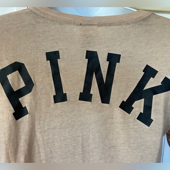 PINK by Victoria Secret V-Crew Neck Shirt Size XS - Picture 5 of 10